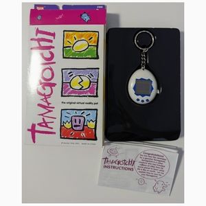 Bandai Original Tamagotchi 1996-1997 blue and white #1800